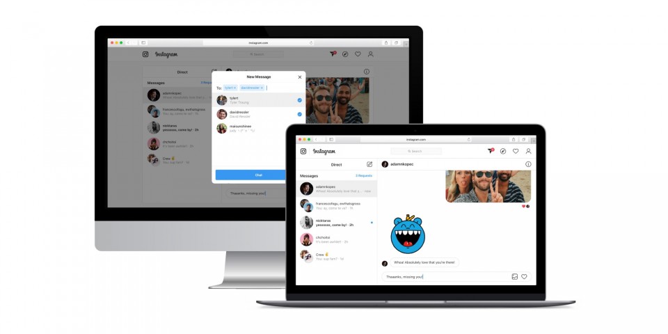 Instagram xác nhận đang phát triển tính năng nhắn tin trực tiếp trên nền tảng web