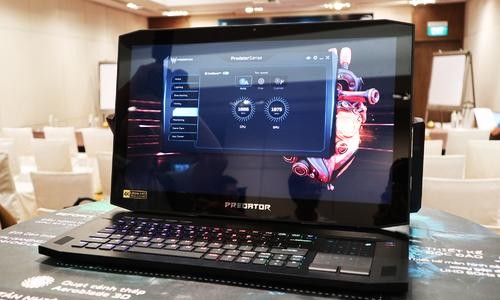 Acer Predator Helios 700: Laptop với thiết kế hầm hố, chip Intel Core i9 thế hệ 9, bàn phím trượt