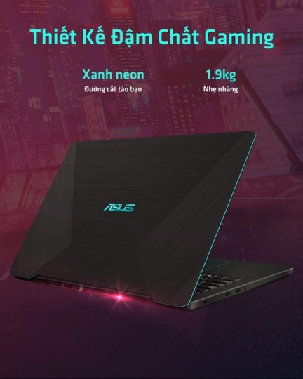 Laptop gaming ASUS F570: Nền tảng AMD Ryzen Mobile, card đồ họa NVIDIA GeForce GTX 1050