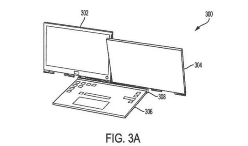 Xuất hiện bằng sáng chế laptop với thiết kế màn hình kép có thể tháo rời của Dell