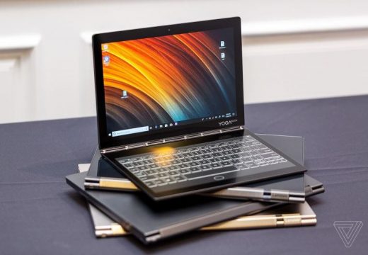 Ifa 2018 Lenovo Gioi Thieu Yoga Book The He Moi Thay Ban Phim Bang Man Hinh E Ink 1