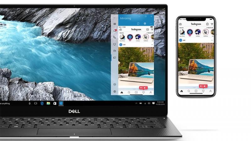 Người dùng đã có thể tương tác giữa Laptop Dell với ứng dụng trên iPhone