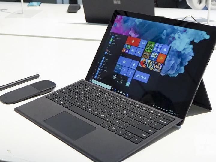 Surface Pro 6 ra mắt với những cải tiến mới cho phép hiệu suất nhanh hơn hẳn thế hệ trước