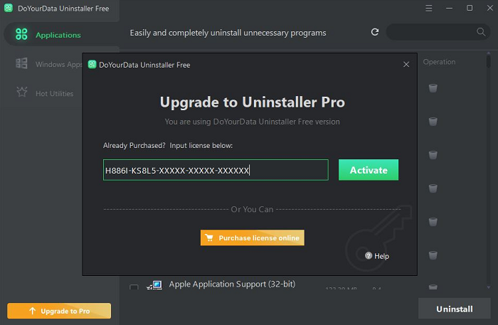 DoYourData Uninstaller Pro – miễn phí license bản quyền