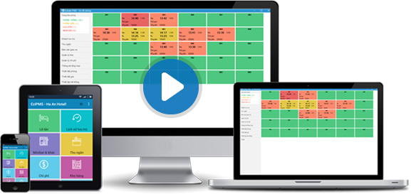 Phần mềm quản lý khách sạn, nhà nghỉ chuyên nghiệp EZIBEE PMS