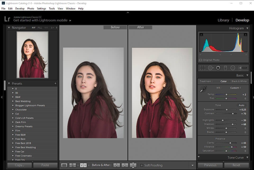 Chỉnh sửa ảnh chuyên nghiệp Adobe Photoshop Lightroom CC 2021 v10 full crack mới nhất