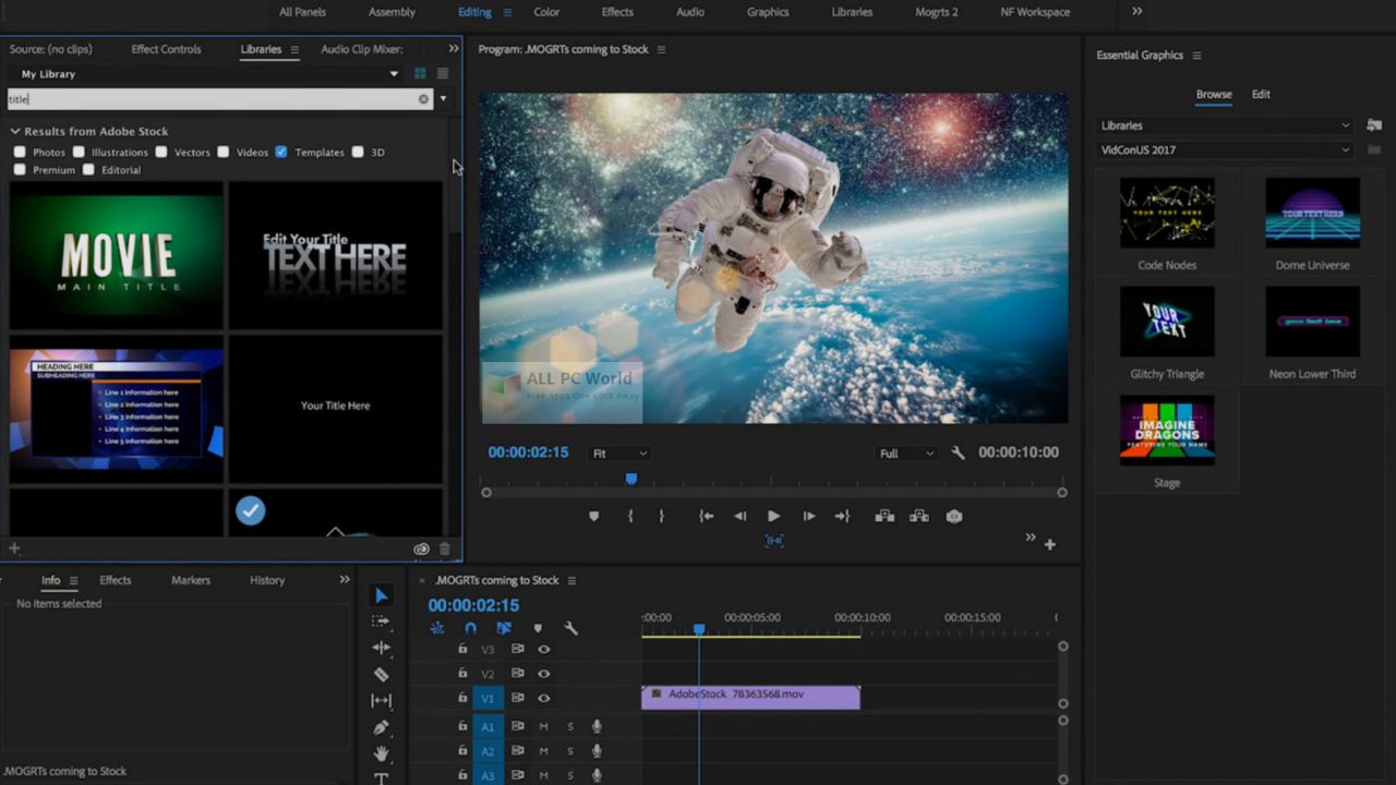 Tạo video kỹ xảo 3D Adobe After Effects CC 2019 full