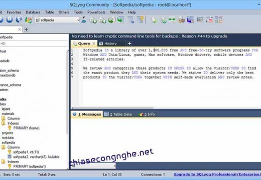 Sqlyog Community Edition 1