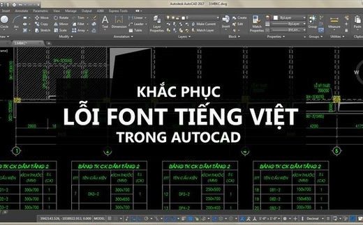 Autocad Font Tieng Viet Loi Font Tai Font 1