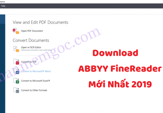 Download Abbyy Finereader Moi Nhat 2019 Huong Dan Cai Dat Chi Tiet