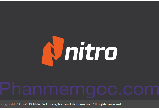 Download Nitro Pro 12 Moi Nhat 2019 Full Crack Link Google Drive Huong Dan Cai Dat 006 Min