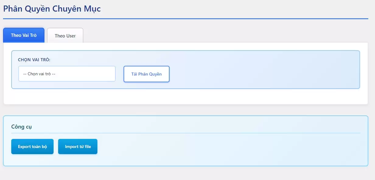 Plugin RCHG Role Category Manager giải pháp phân quyền cho công tác viên và tác giả năm 2025